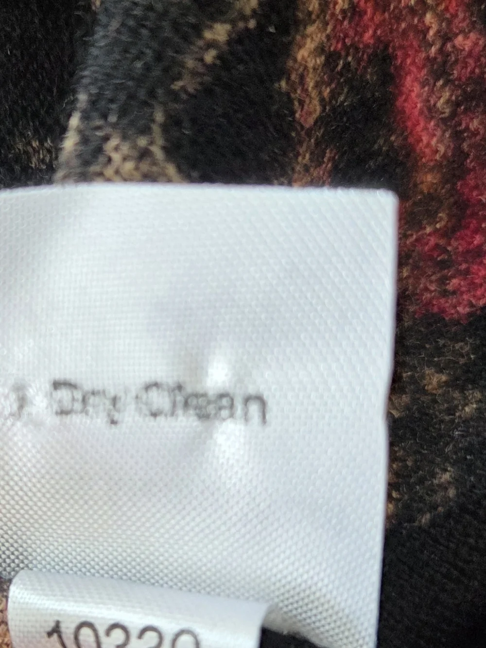 Garnet Hill Black Floral Button Cardigan with Beautiful Floral Print - Picture 5 of 6